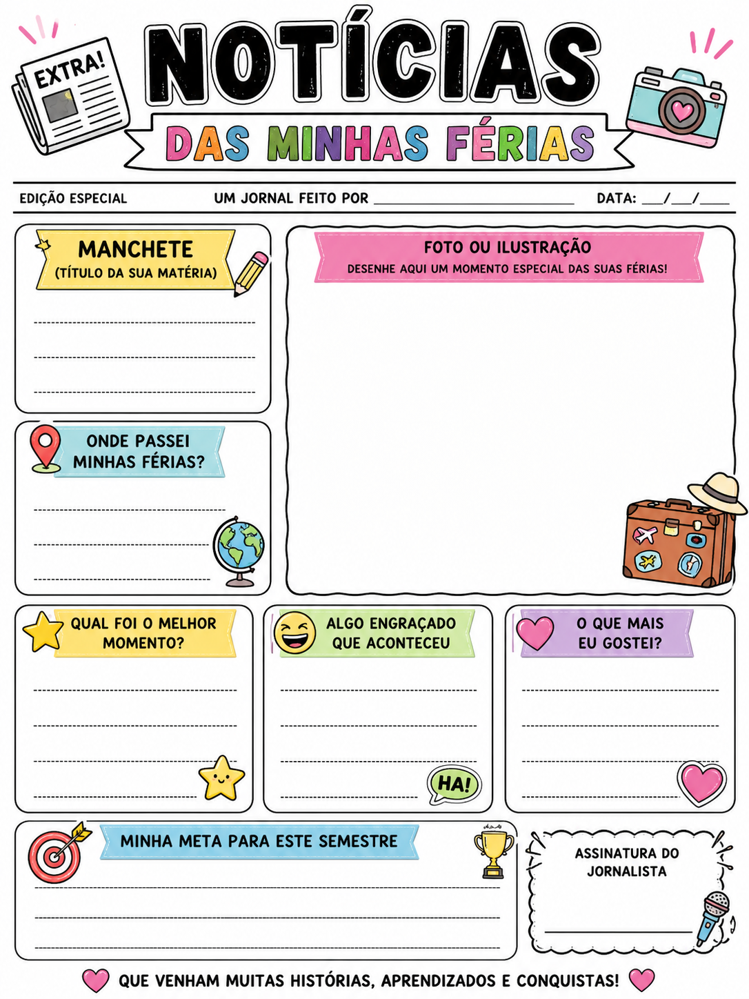 Combo Volta às Aulas – 3º ao 5º Ano | 7 Atividades de Acolhimento em PDF - Imagem 2