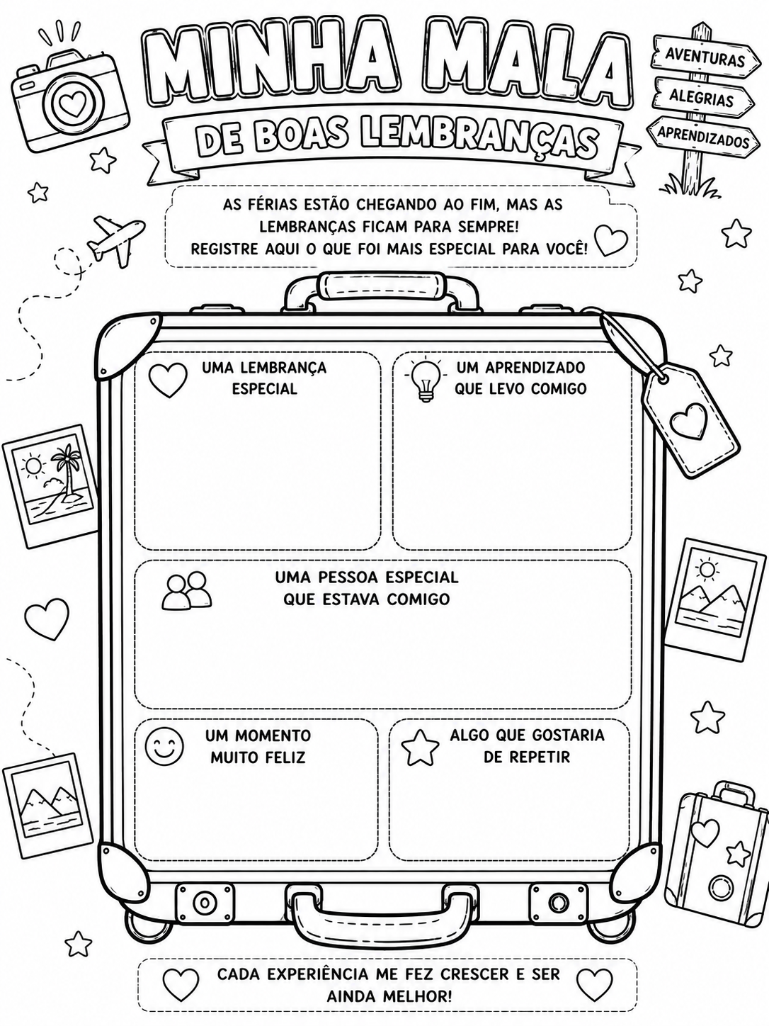 Combo Volta às Aulas – 3º ao 5º Ano | 7 Atividades de Acolhimento em PDF - Imagem 5