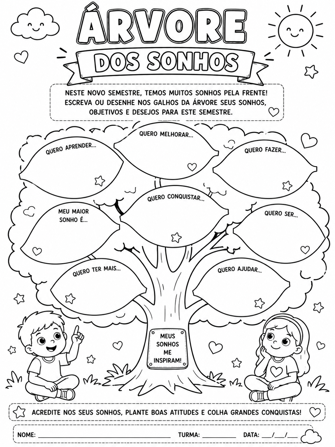 Combo Volta às Aulas – 3º ao 5º Ano | 7 Atividades de Acolhimento em PDF - Imagem 7