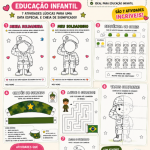 Kit Dia do Soldado – Educação Infantil | PDF
