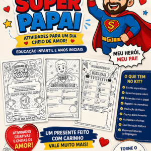 Super Papai – Kit de Atividades para o Dia dos Pais
