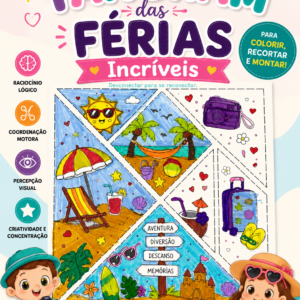 Tangram das Férias Incríveis – Material em PDF