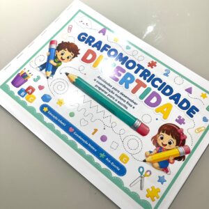 Alternative view of Apostila de Grafomotricidade | Coordenação Motora Fina e Preparação para a Escrita | Educação Infantil e Fundamental 1