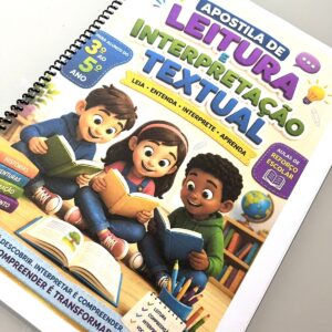 Alternative view of Apostila Leitura Inteligente 3D – Leitura e Interpretação Textual | 3º ao 5º Ano