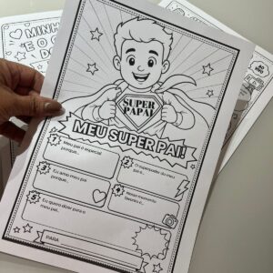 Alternative view of Super Papai – Kit de Atividades para o Dia dos Pais