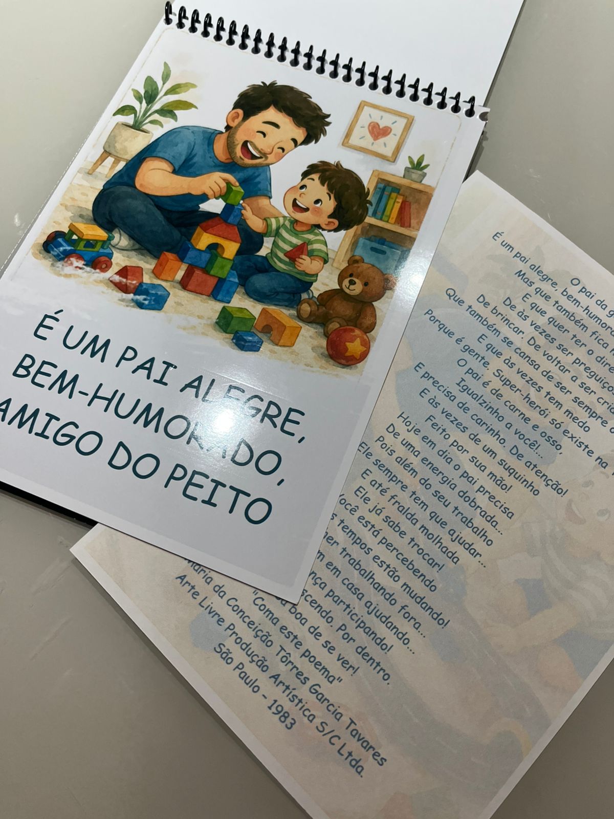 O Pai da Gente – Livrinho Ilustrado para o Dia dos Pais | Educação Infantil e Anos Iniciais - Imagem 4