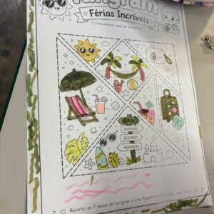 Alternative view of Tangram das Férias Incríveis – Material em PDF