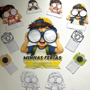 Painel Interativo + Livrinho das Férias | Acolhimento de Volta às Aulas | Material em PDF
