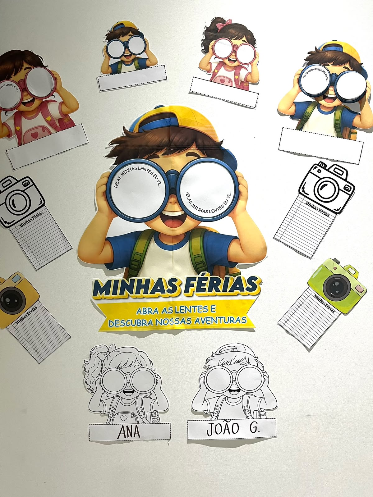 Painel Interativo + Livrinho das Férias | Acolhimento de Volta às Aulas | Material em PDF - Imagem 4