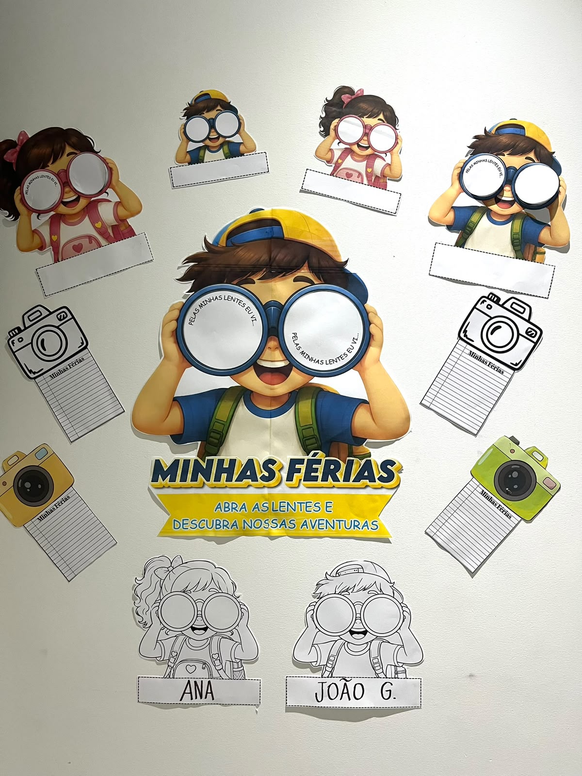 Painel Interativo + Livrinho das Férias | Acolhimento de Volta às Aulas | Material em PDF - Imagem 7