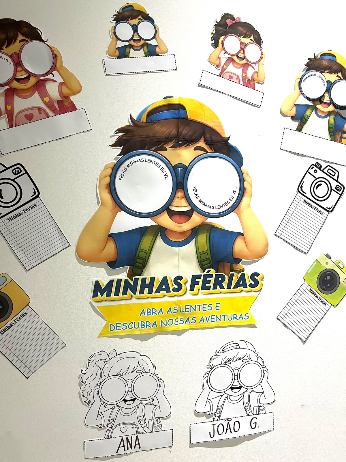 Painel Interativo + Livrinho das Férias | Acolhimento de Volta às Aulas | Material em PDF - Imagem 8