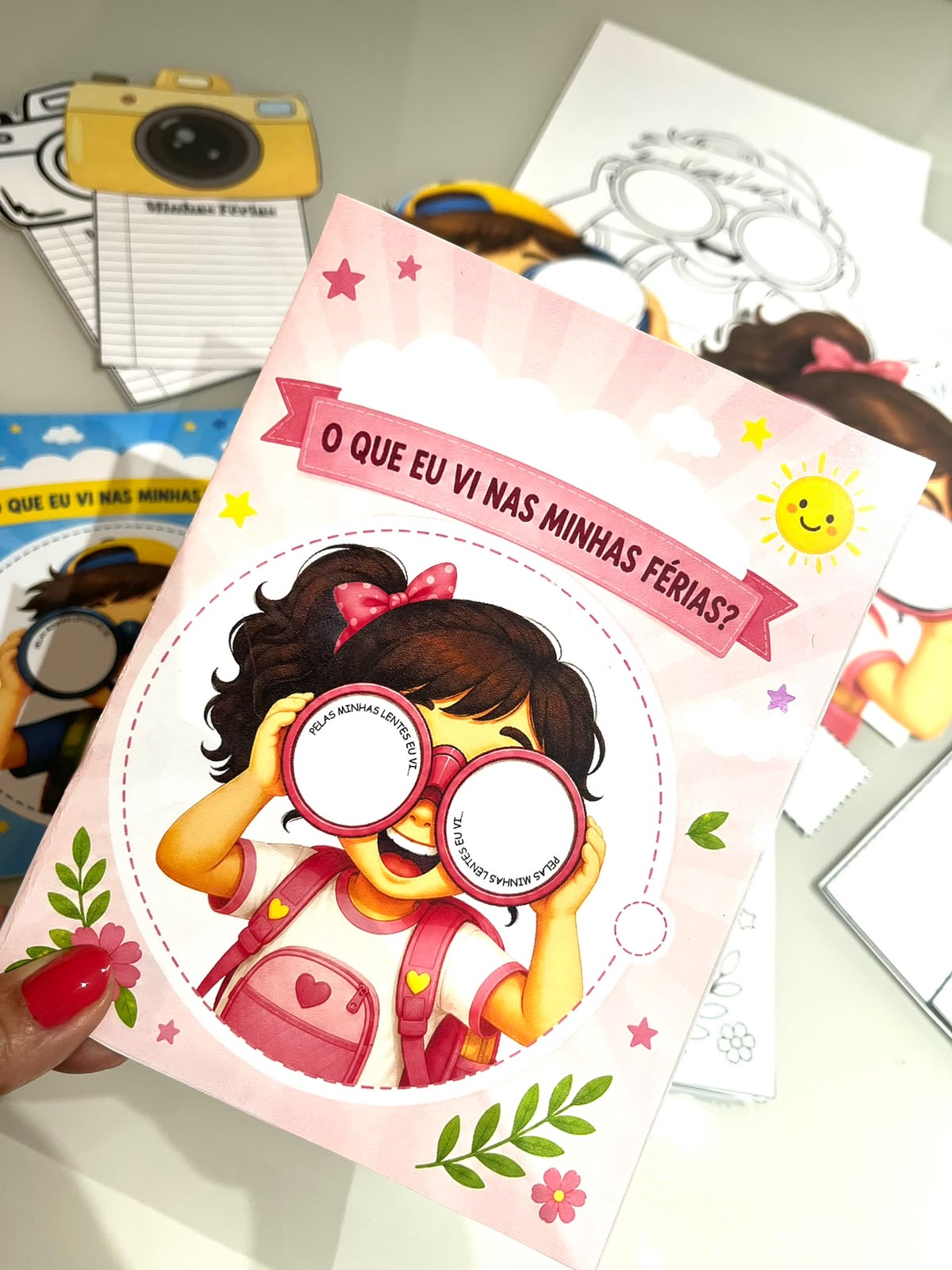 Painel Interativo + Livrinho das Férias | Acolhimento de Volta às Aulas | Material em PDF - Imagem 12