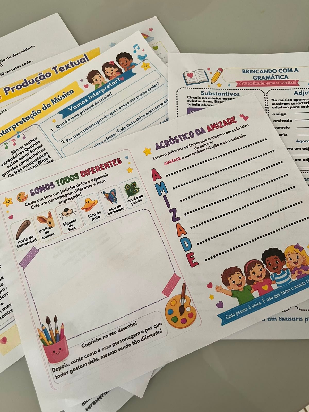 Sequência Didática – Dia do Amigo | Atividades Interdisciplinares | Ensino Fundamental | PDF para Imprimir - Imagem 2