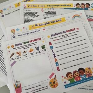 Sequência Didática – Dia do Amigo | Atividades Interdisciplinares | Ensino Fundamental | PDF para Imprimir