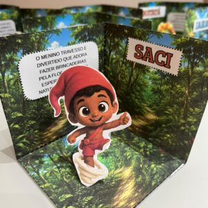 Alternative view of Kit Maquetes 3D – Personagens do Folclore Brasileiro | Arquivo Digital em PDF