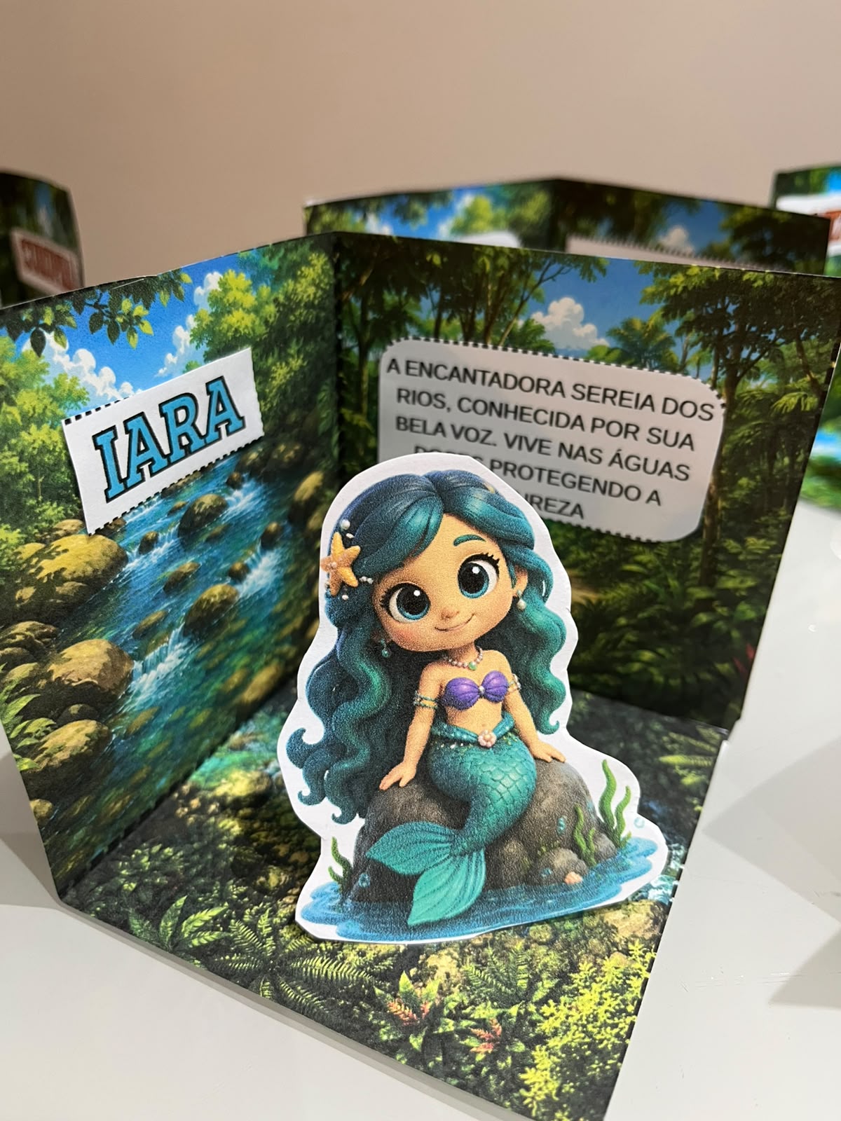 Kit Maquetes 3D – Personagens do Folclore Brasileiro | Arquivo Digital em PDF - Imagem 5