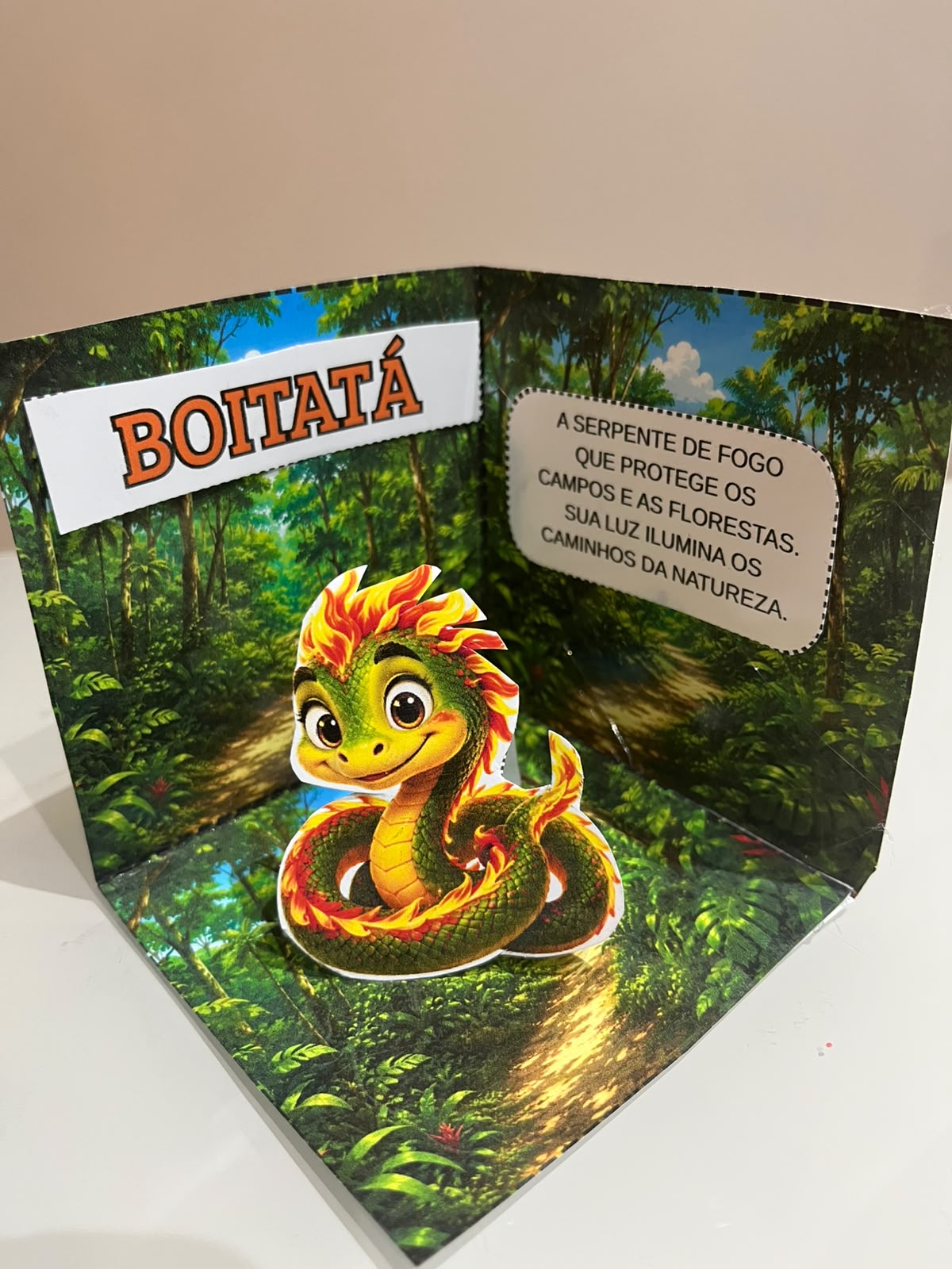 Kit Maquetes 3D – Personagens do Folclore Brasileiro | Arquivo Digital em PDF - Imagem 6