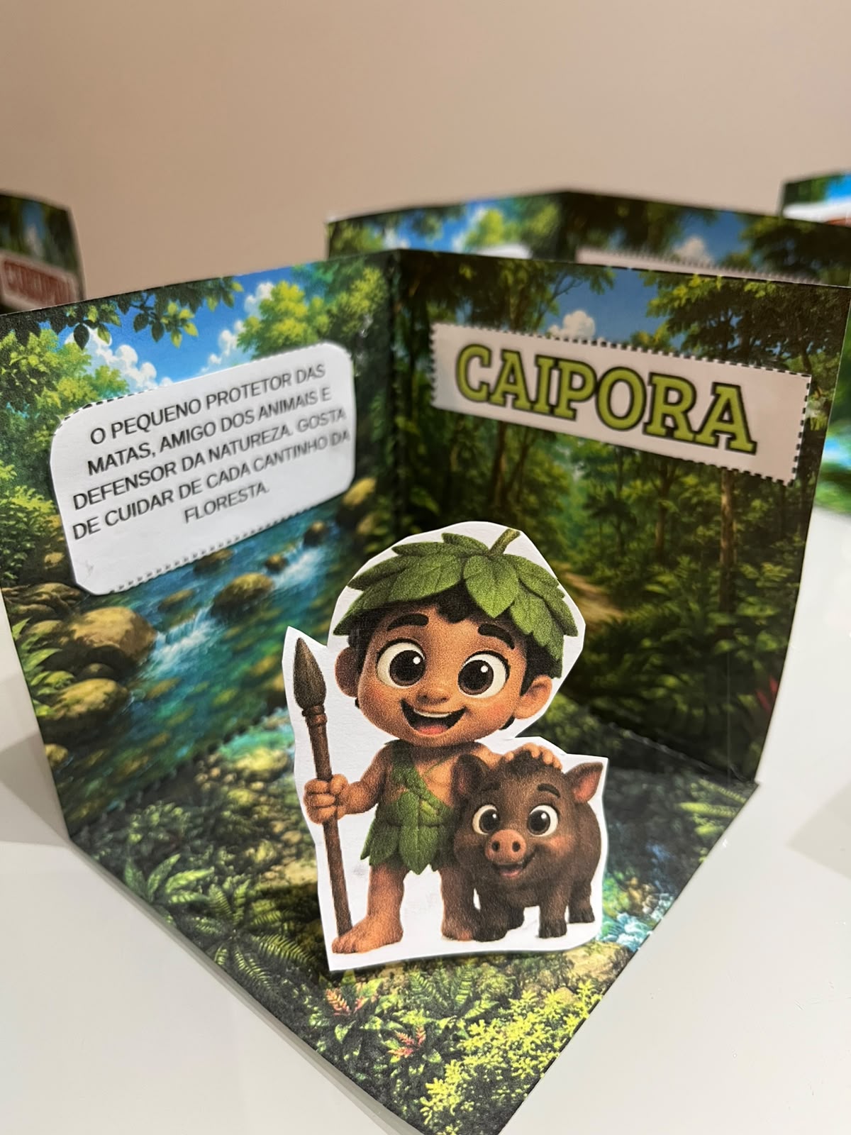 Kit Maquetes 3D – Personagens do Folclore Brasileiro | Arquivo Digital em PDF - Imagem 7