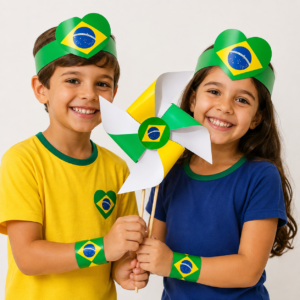 Alternative view of Kit 7 de Setembro – Independência do Brasil | Painel + Atividades e Lembrancinhas