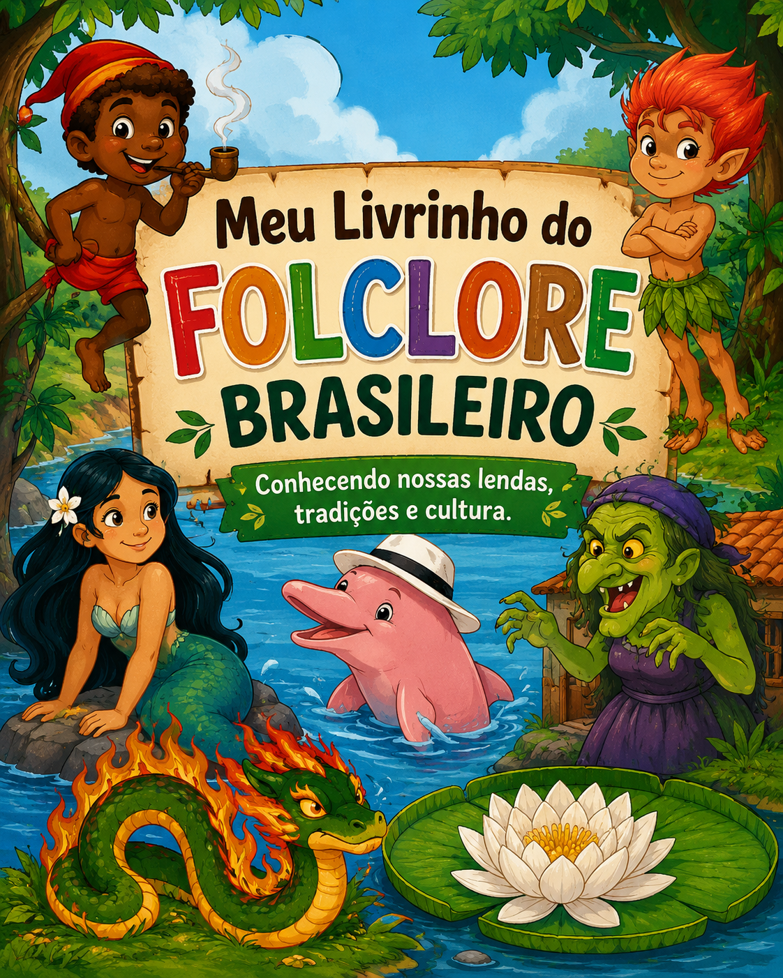 📚 MEU LIVRINHO DO FOLCLORE BRASILEIRO – LEITURA E ATIVIDADES