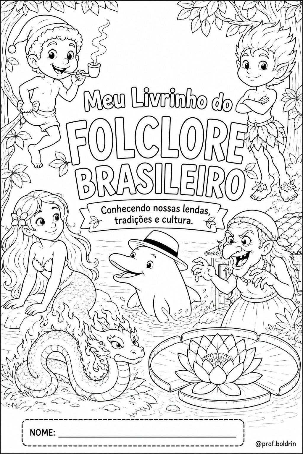 📚 MEU LIVRINHO DO FOLCLORE BRASILEIRO – LEITURA E ATIVIDADES - Imagem 9