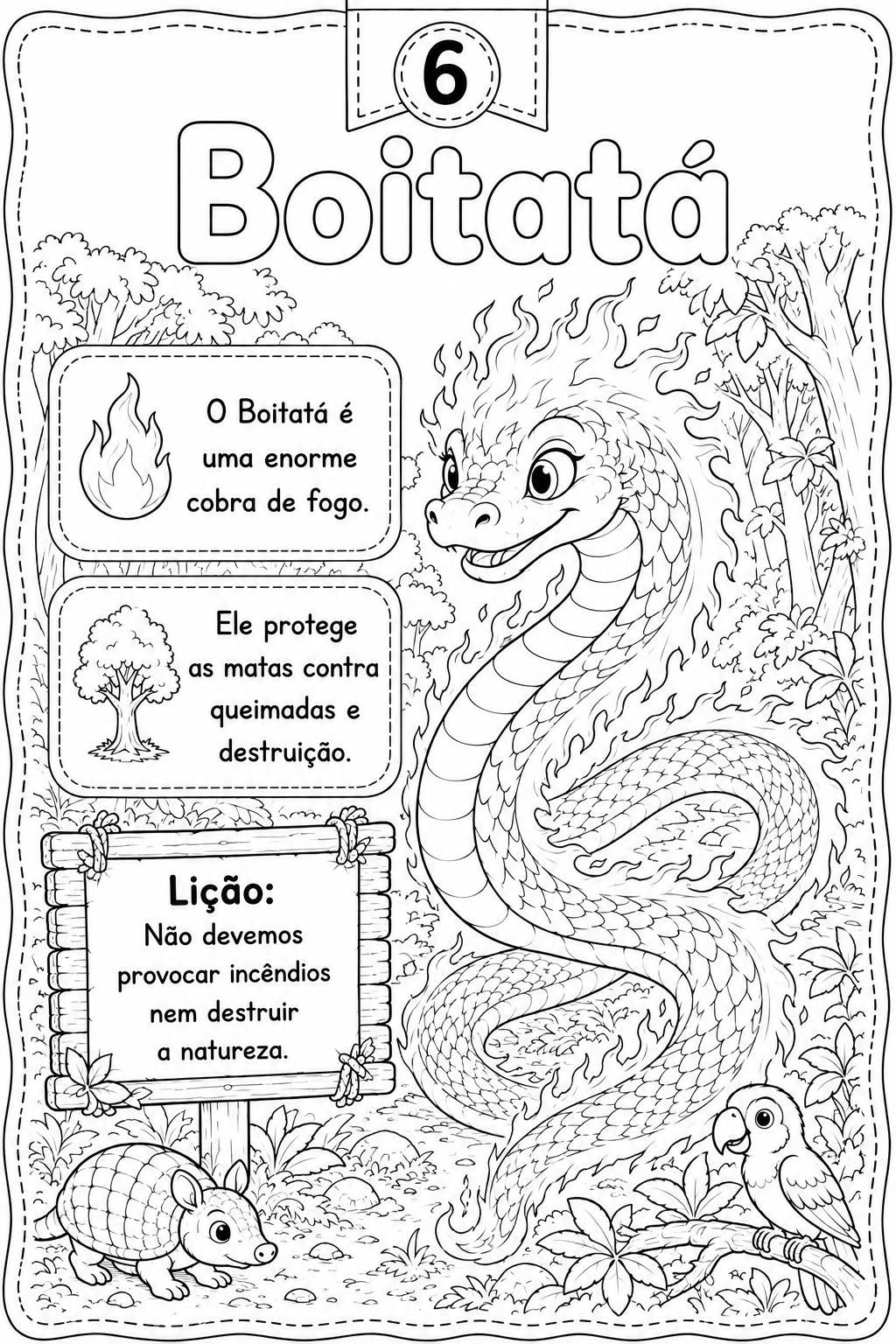 📚 MEU LIVRINHO DO FOLCLORE BRASILEIRO – LEITURA E ATIVIDADES - Imagem 5