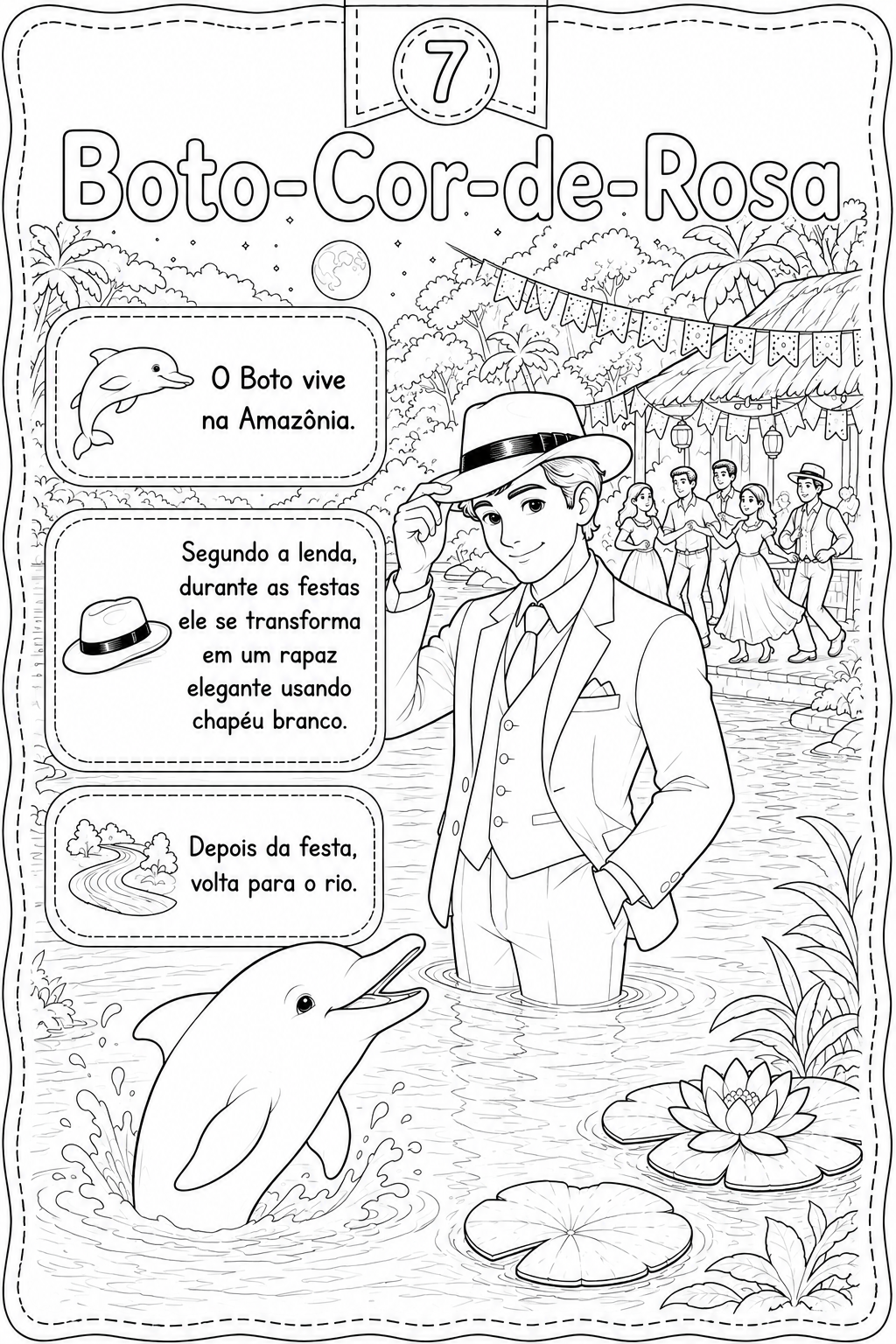 📚 MEU LIVRINHO DO FOLCLORE BRASILEIRO – LEITURA E ATIVIDADES - Imagem 4