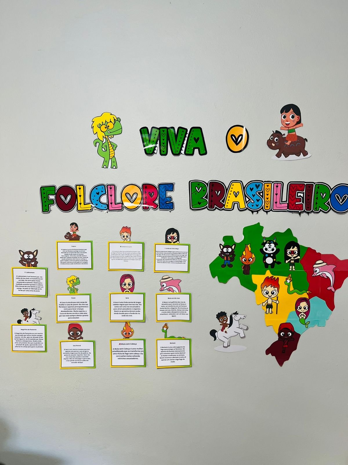 Painel Folclore Brasileiro – Personagens e Lendas da Nossa Cultura - Imagem 6