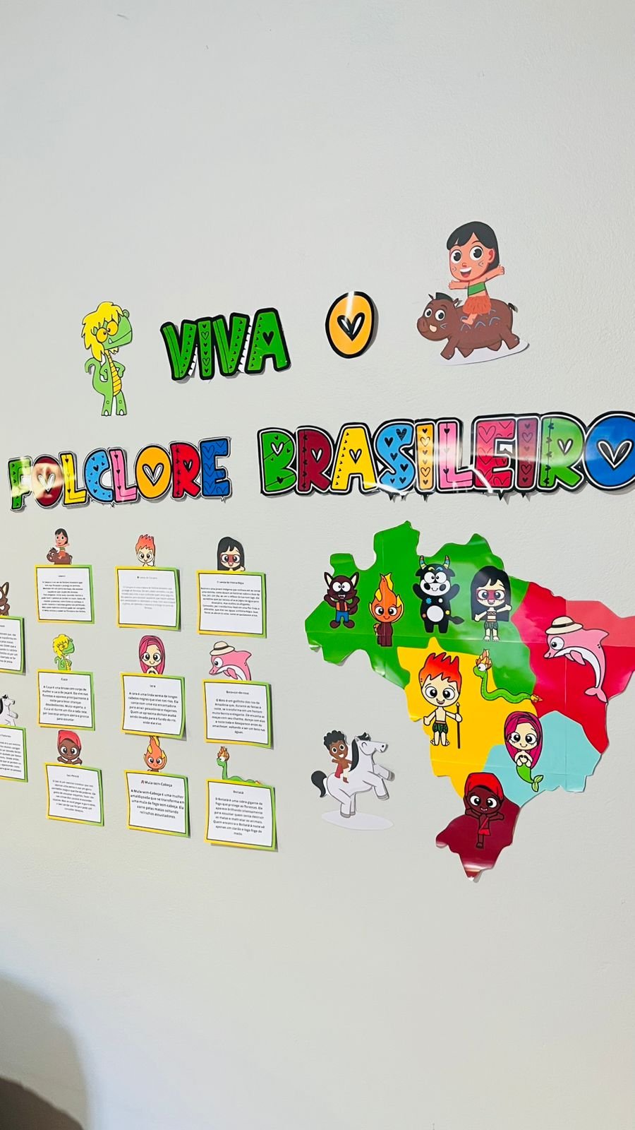 Painel Folclore Brasileiro – Personagens e Lendas da Nossa Cultura - Imagem 4