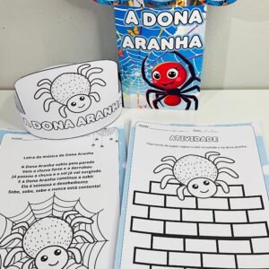 A música da Dona Aranha de um jeito lúdico e divertido!