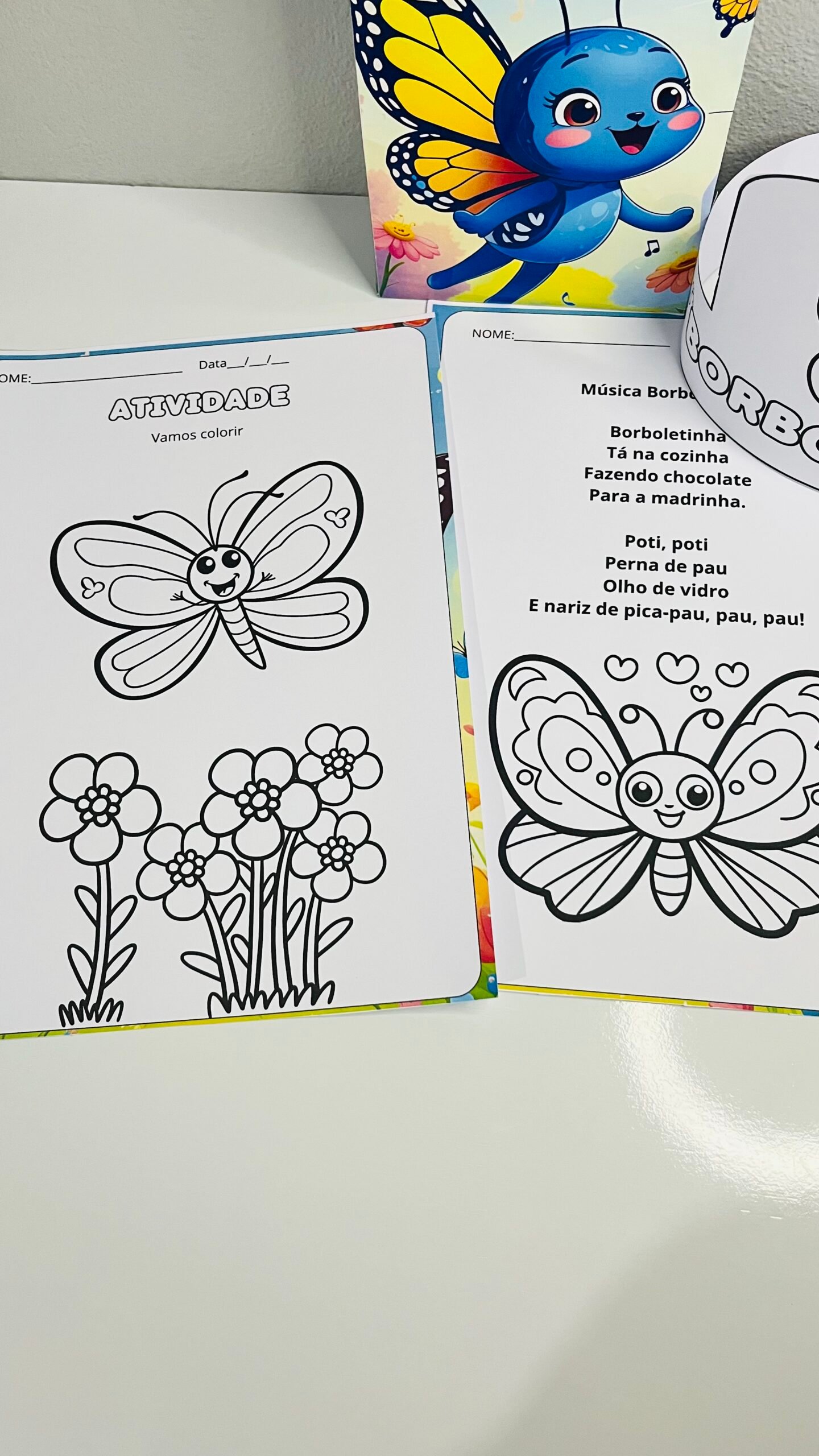 SACOLA MUSICAL BORBOLETINHA - Imagem 5