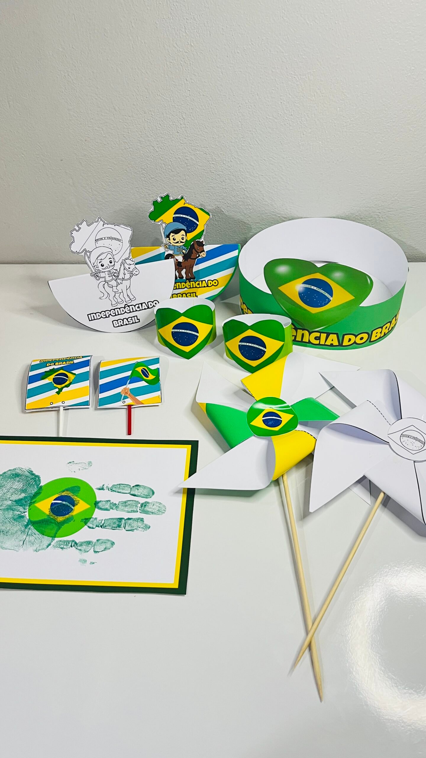 Kit 7 de Setembro – Independência do Brasil | Painel + Atividades e Lembrancinhas - Imagem 9