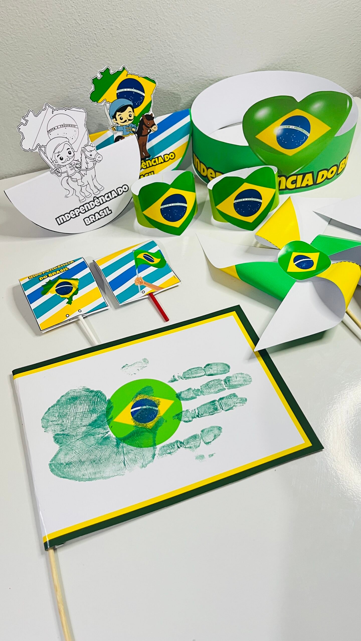 Kit 7 de Setembro – Independência do Brasil | Painel + Atividades e Lembrancinhas - Imagem 8