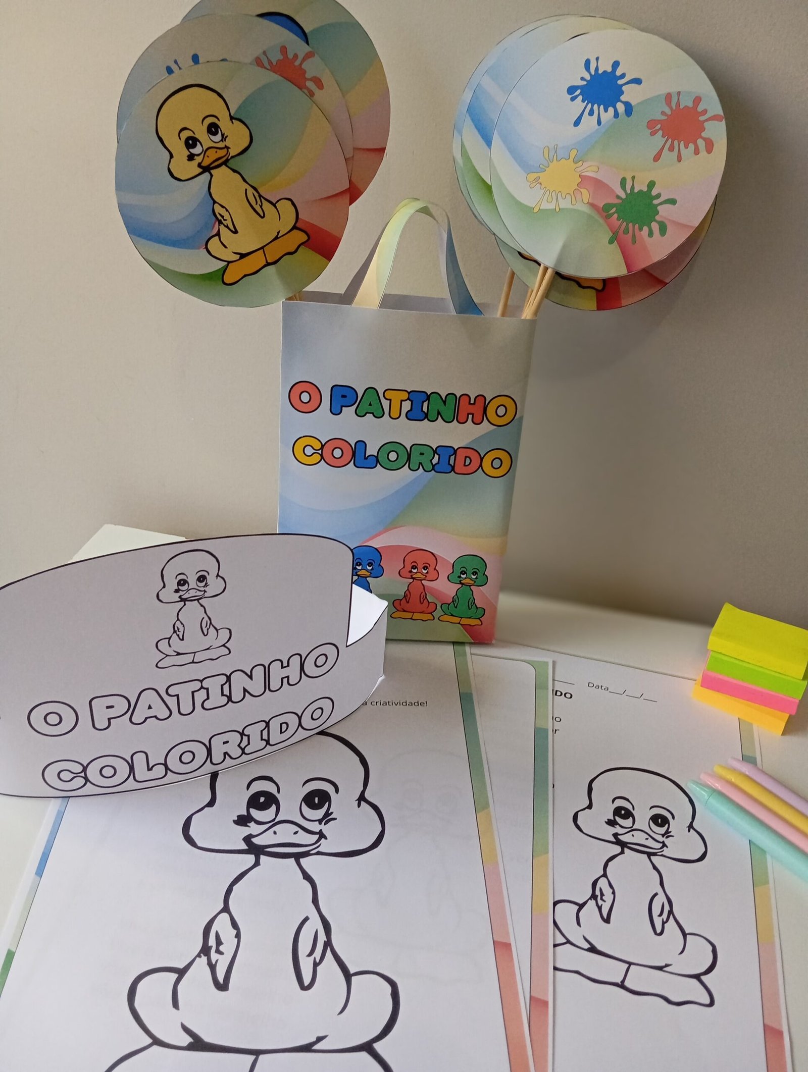 SACOLA MUSICAL – O PATINHO COLORIDO - Imagem 2