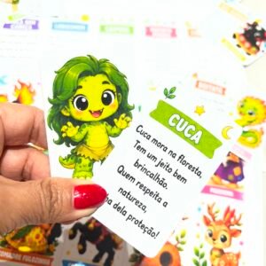 Alternative view of Jogo da Memória e Cards do Folclore Brasileiro | PDF para Imprimir