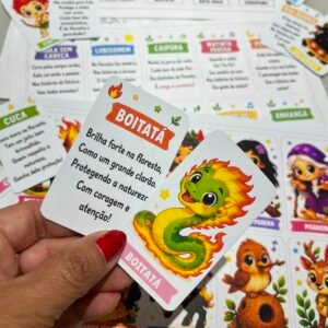 Jogo da Memória e Cards do Folclore Brasileiro | PDF para Imprimir