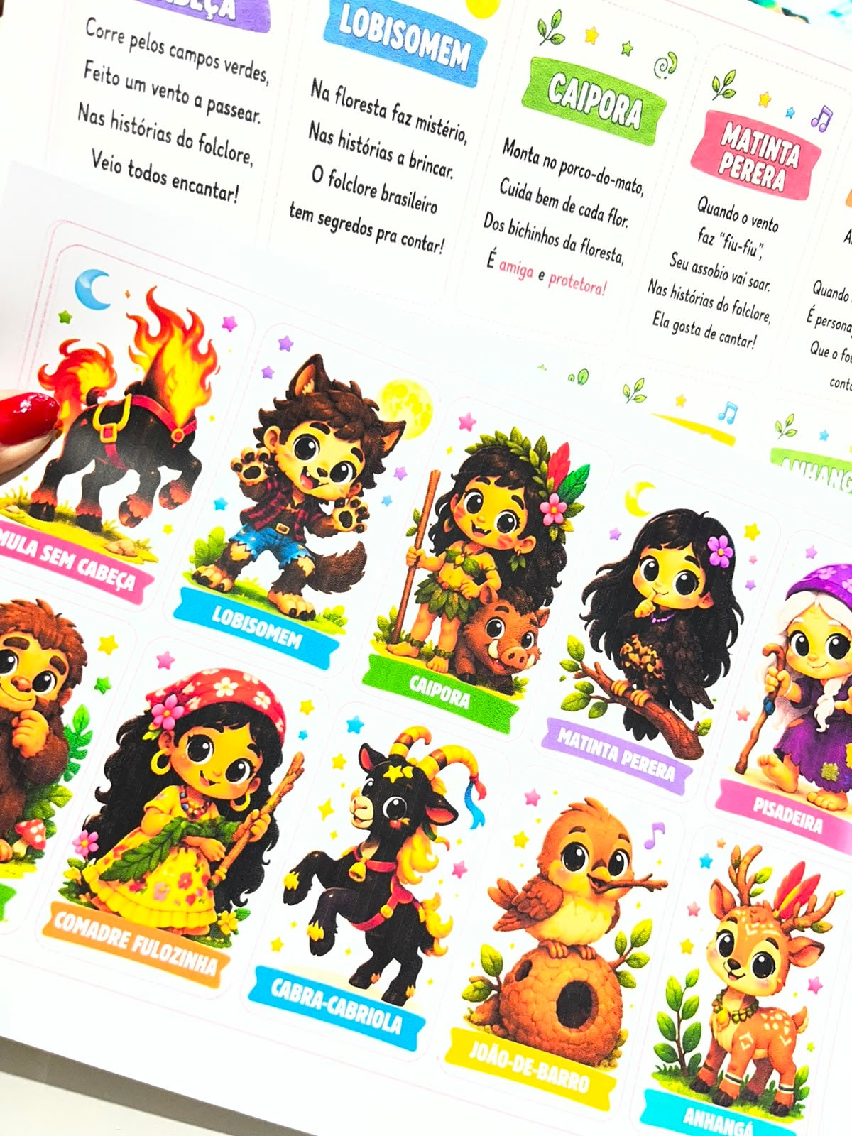 Jogo da Memória e Cards do Folclore Brasileiro | PDF para Imprimir - Imagem 11
