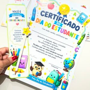 Alternative view of KIT ESPECIAL – Feliz Dia do Estudante | PDF para Imprimir