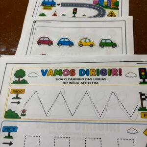 Alternative view of Vamos Dirigir! – Atividades de Traçado e Coordenação Motora | Semana do Trânsito