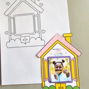 Alternative view of Casinha Dia das Crianças – Atividade com Foto | Toda Criança Tem Direito a um Lar e Amor