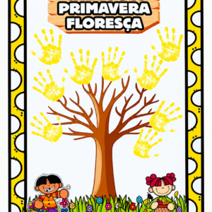 Alternative view of Painel Interativo de Primavera – Chegou a Primavera, Floresça!