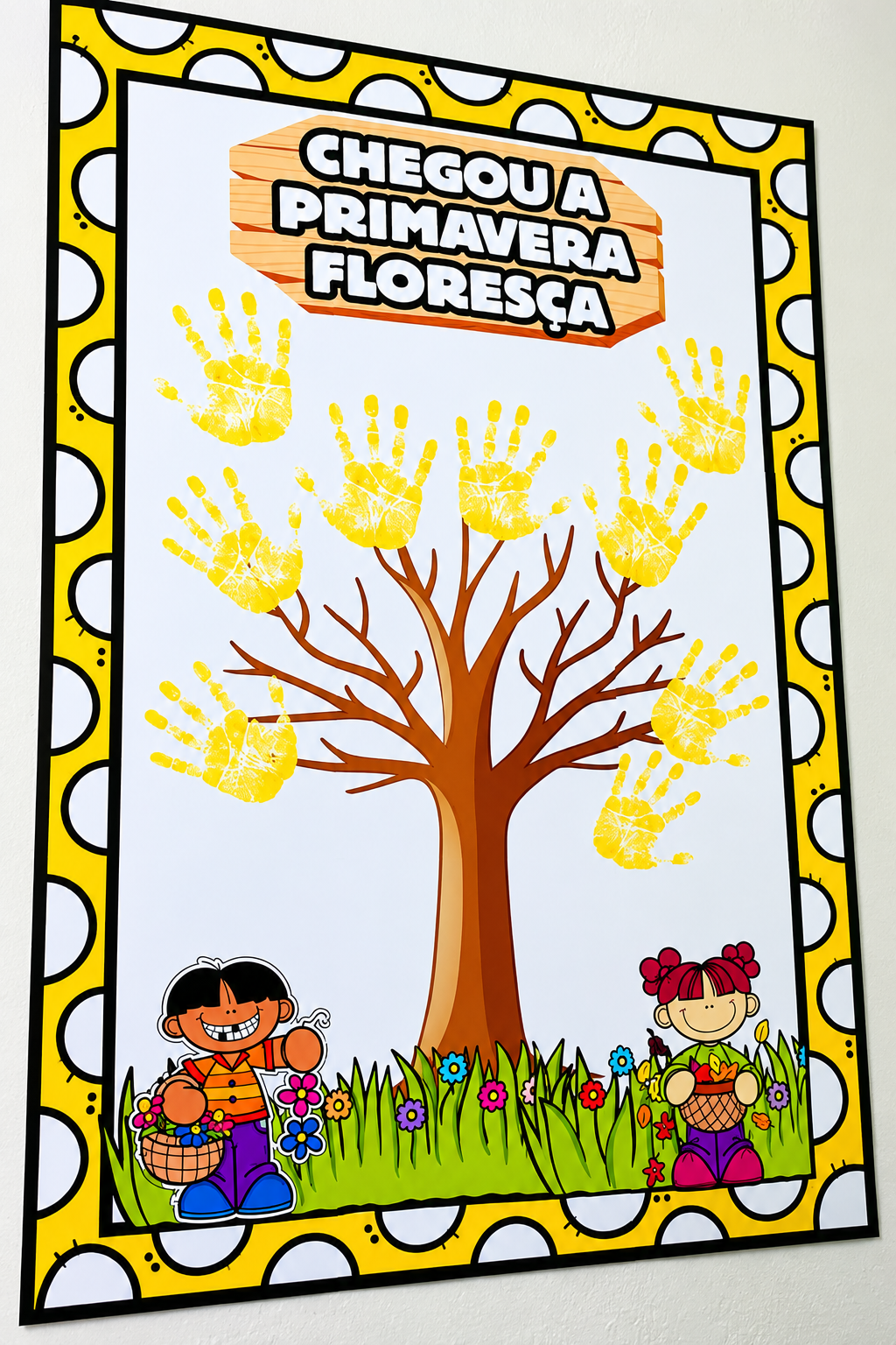 Painel Interativo de Primavera – Chegou a Primavera, Floresça! - Imagem 3
