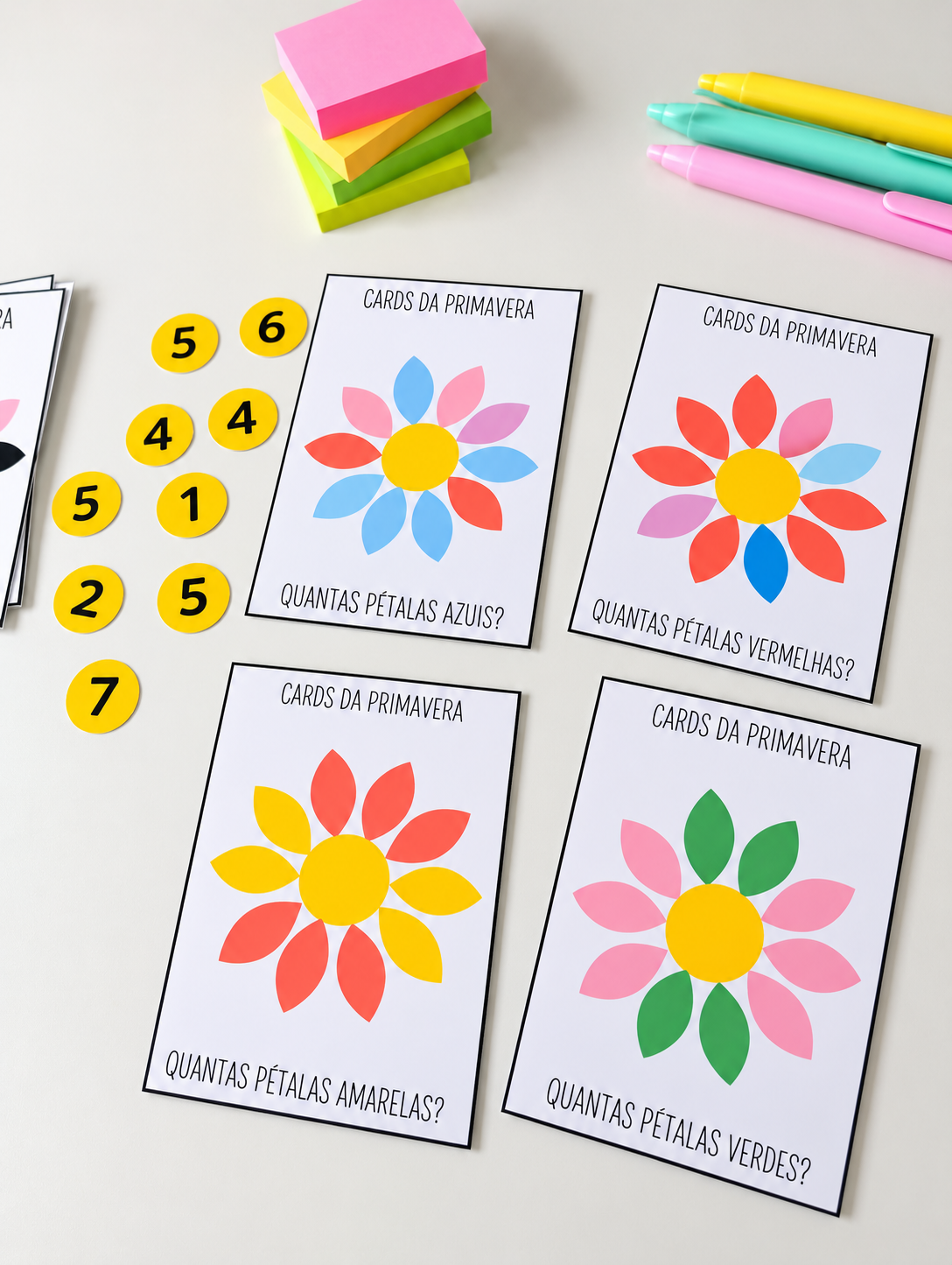 Cards da Primavera – Quantas Pétalas? - Imagem 3