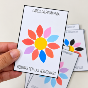 Alternative view of Cards da Primavera – Quantas Pétalas?