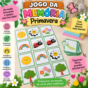 Jogo da Memória – Primavera