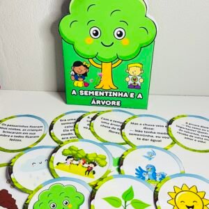Alternative view of Sacola Dia da Árvore – A Sementinha e a Árvore | Recurso Pedagógico em PDF