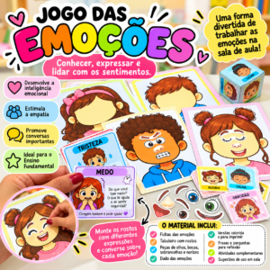 Jogo das Emoções – Aprendendo a Reconhecer e Expressar Sentimentos