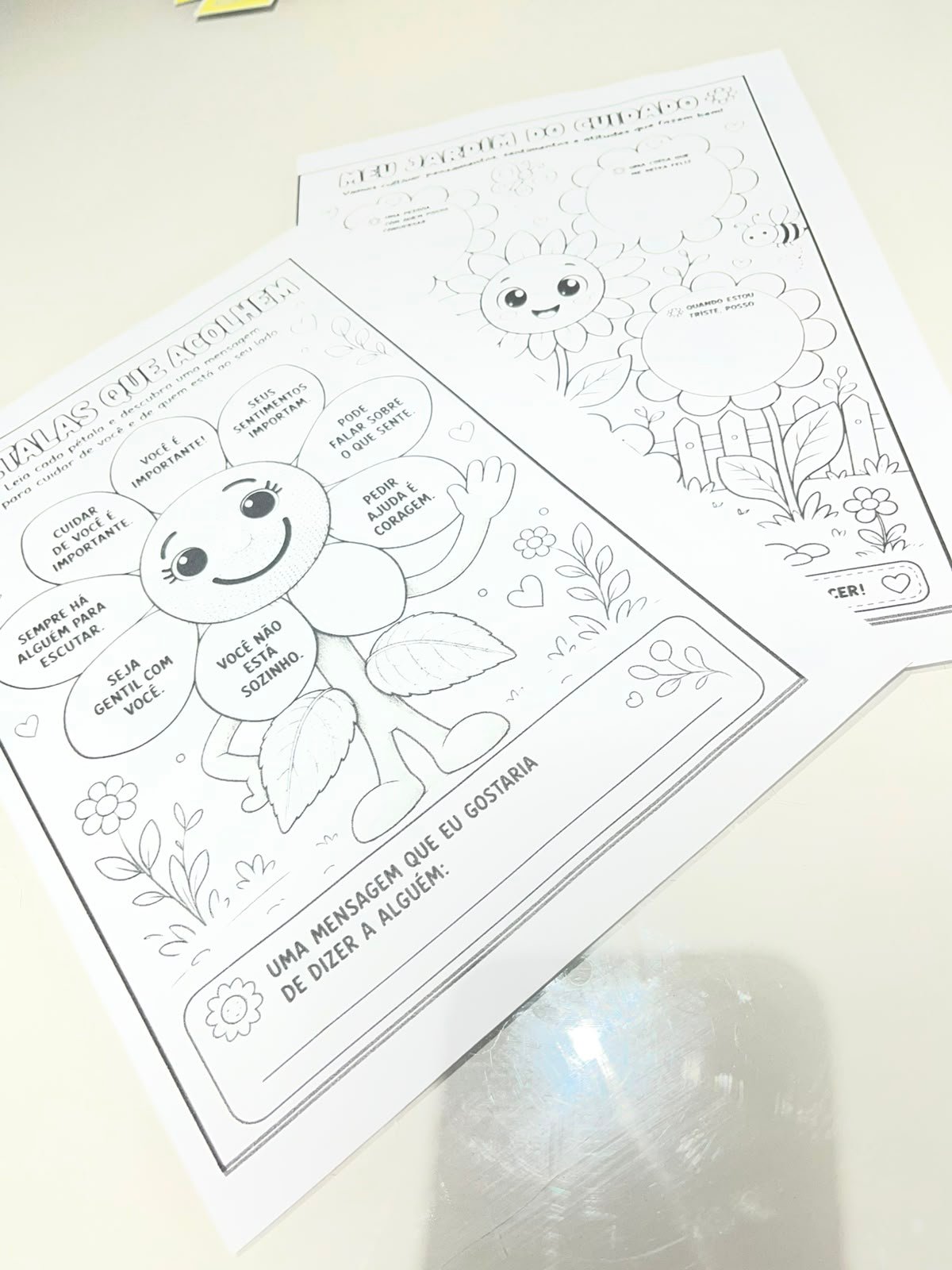 Kit Setembro Amarelo 3 em 1 – História + Painel Interativo + Atividades sobre Sentimentos e Acolhimento - Imagem 5
