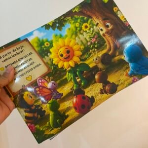 Alternative view of Kit Setembro Amarelo 3 em 1 – História + Painel Interativo + Atividades sobre Sentimentos e Acolhimento